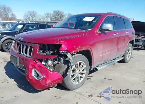 2015 Jeep Grand Cherokee Limited from USA, damaged, VIN 1C4RJEBG2FC231923